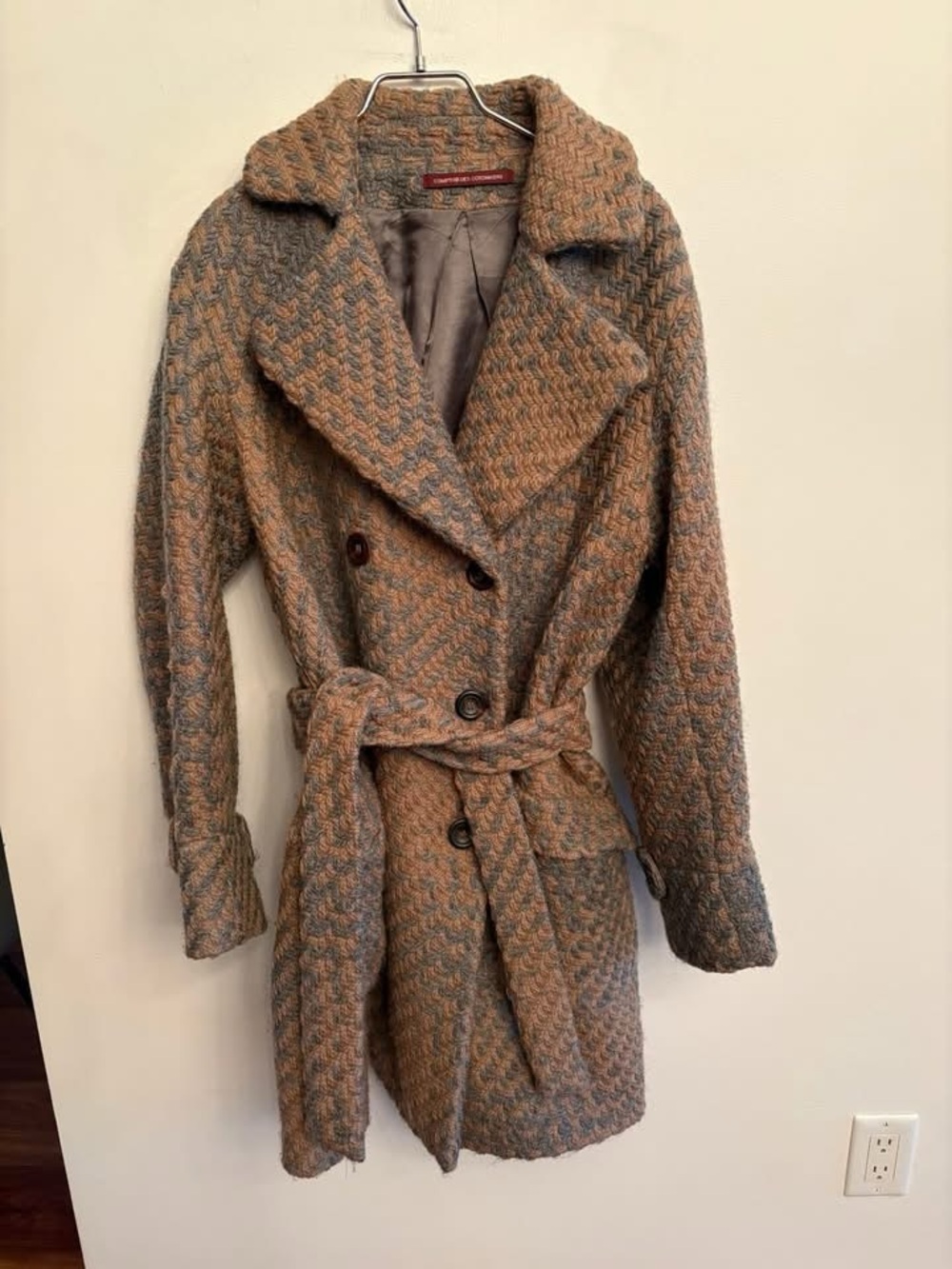 Comptoir Des Cotonniers Tweed Double-Breasted coat size M/L